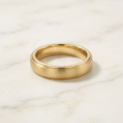 Aurum Vale Arin Men&#039;s Matte Band Cathedral
