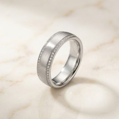Aurum Vale Arin Men's Matte Band Luxe