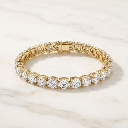 Aurum Vale Kavya Diamond Tennis Bracelet Heirloom front view