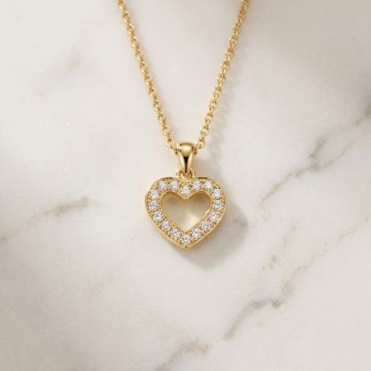Aurum Vale Meera Kids Heart Pendant Signature