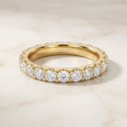 Aurum Vale Ziya Platinum Wedding Band Classic