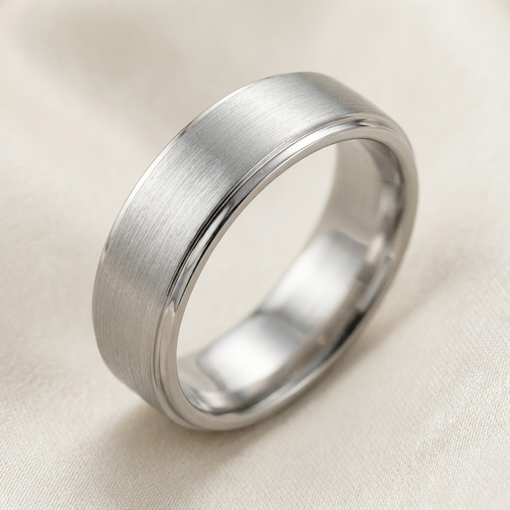 Aurum Vale Arin Men&#039;s Matte Band Classic