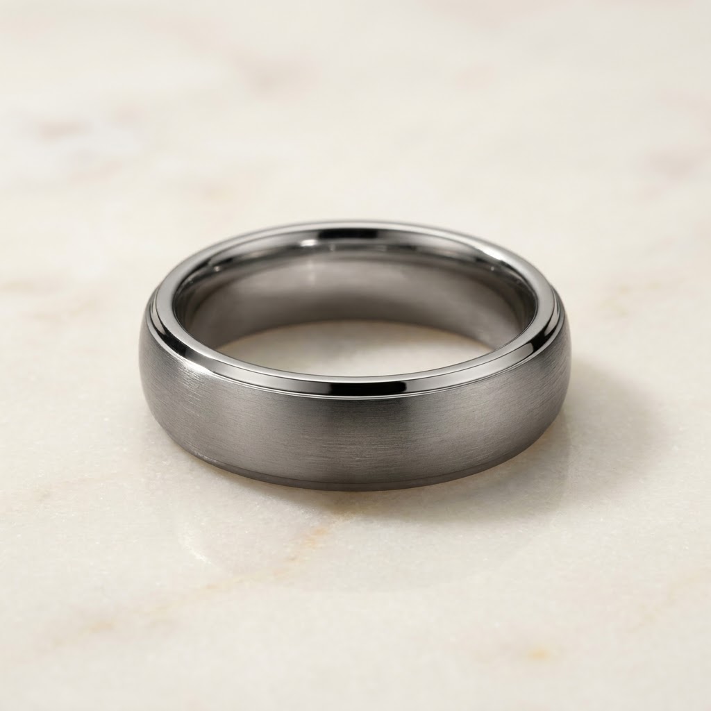Aurum Vale Arin Men&#039;s Matte Band Signature
