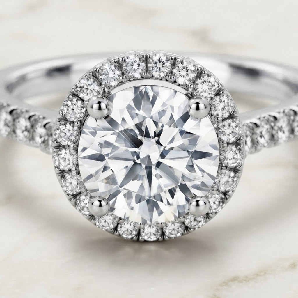 Aurum Vale Ziya Platinum Wedding Band Classic