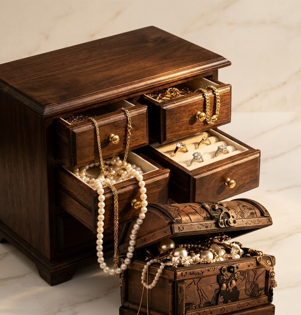 Gift-ready jewelry finished with considered details and signature presentation.